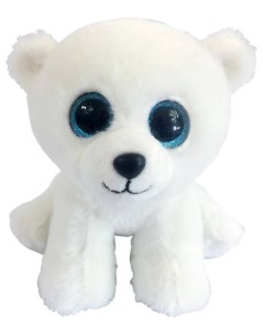 Мягкая игрушка Медвежонок полярный белый 15 см Abtoys