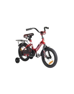 Велосипед 18 с доп колесами цв красн черн надув вес 9 5 кг мат рамы IT106116 Slider