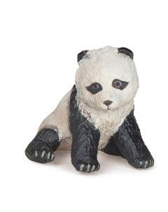 Игровая фигурка Сидящий детеныш панды Papo