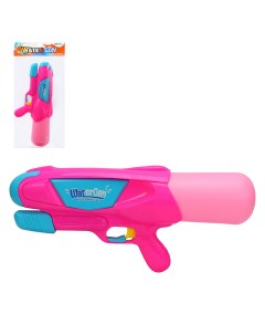 Водный пистолет игрушечный объем резервуара 400 мл JB0210804 розовый Компания друзей