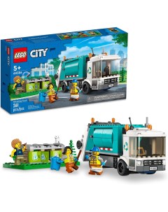 Конструктор City Грузовик для переработки отходов 261 деталь 60386 Lego