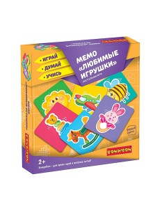 Настольная игра Мемо Любимые игрушки Bondibon