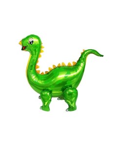 Шар ходячая фигура Динозавр Стегозавр 91 см зеленый Веселая затея
