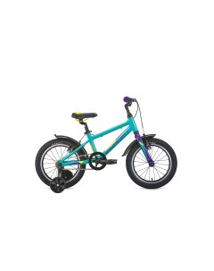 Велосипед Kids 16 2021 рост OS бирюзовый матовый Format