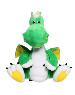 Мягкая игрушка Дракончик Гоша 55 см цвет зеленый Princess love
