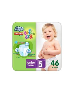 Трусики подгузники Soft Dry Junior 5 12 18 кг 46 шт Helen harper