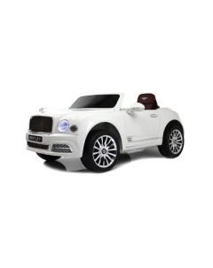 Детский электромобиль Bentley Mulsanne JE1006 белый Rivertoys