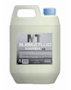 MAMBA BUBBLE FLUID жидкость для мыльных пузырей Канистра 4 7л Mt