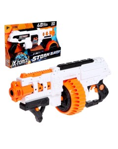 Бластер игрушечный Storm blaster стреляет мягкими пулями работает от батареек Woow toys
