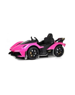Детский электромобиль Lamborghini GT HL528 розовый Rivertoys