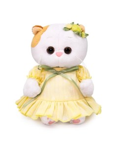 Мягкая игрушка Кошечка Ли Ли BABY в платье из шифона 20 см Budi basa
