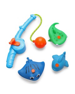Набор игрушек для ванной FISHMAN удочка на магните Happy baby
