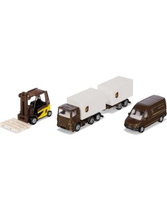 Набор транспорта Служба доставки UPS Siku