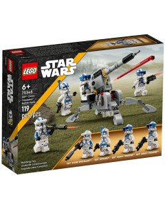Конструктор Star Wars Боевой набор клонов 501 го легиона 75345 Lego
