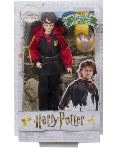 Кукла Гарри Поттер с палочкой и золотым яйцом Harry potter