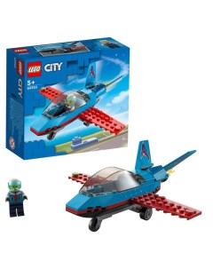 Конструктор City Great Vehicles 60323 Трюковый самолёт Lego