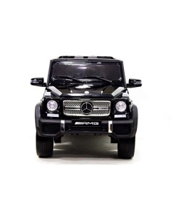 Детский электромобиль Мercedes Benz AMG G65 4WD черный Rivertoys