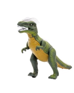 Динозавр радиоуправляемый T Rex световые и звуковые эффекты зелёный Jia qi
