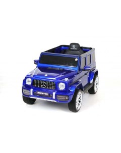 Детский электромобиль Mercedes Benz G63 K999KK синий глянец Rivertoys
