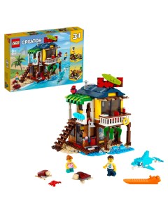Конструктор Creator 31118 Пляжный домик серферов Lego