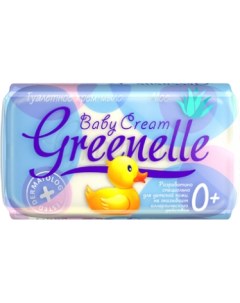 Greenelle Baby Cream Туалетное крем мыло Baby Cream Aloe овальное 90 г Гомельский Жи Гомельский жировой комбинат