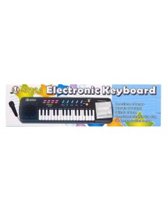 Детский музыкальный инструмент Синтезатор Музыкальная феерия с микрофоном 31 клавиша Nobrand