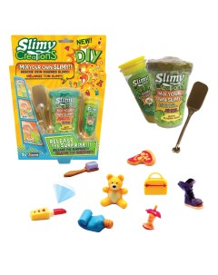 Набор для создания слайма с игрушкой золотой Slimy