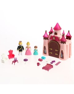 Замок для кукол Сказочный замок с аксессуарами и фигурками Nobrand