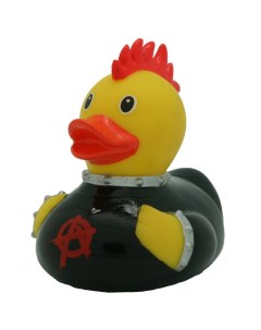 Игрушка для ванной Панк уточка Funny ducks