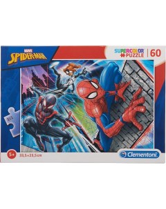 Пазл 60 Marvel Spider Man Человек паук 26048 Clementoni