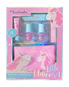 Набор детской косметики Little Unicorn Beauty Set Cosmetic Bag 5 пр 30588 Martinelia