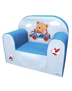 Мягкое детское кресло Мишка на машине Тус 264 Tysik