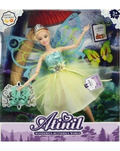 Кукла Junfa Atinil Фея в платье с бирюзой 28см Junfa toys