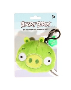 Мягкая игрушка брелок Свинка 7 см Plush Apple GT6367 Angry birds