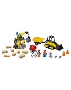 Конструктор City Great Vehicles 60252 Строительный бульдозер Lego