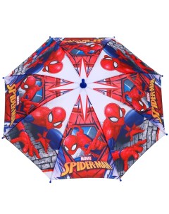 Зонт детский Человек паук красный 8 спиц d 86 см Marvel
