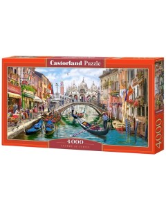 Пазл Очарование Венеции 4000 элементов Castorland