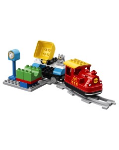 Конструктор DUPLO Town Поезд на паровой тяге 10874 Lego