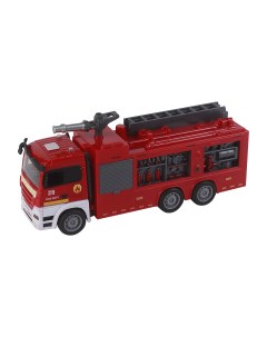 Пожарная машина со звуком сиреной и светом машинка для мальчиков Froi