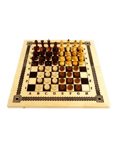 Игра 2 в 1 Шахматы шашки С 11а В 6 Орловская ладья