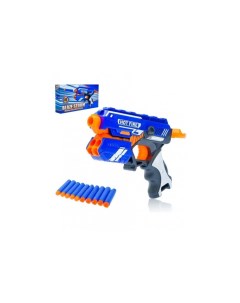 Пистолет игрушечный помповый с мягкими пулями Blaze Storm ZC7036 Zecong toys
