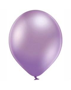 Шар латексный 14 хром Glossy фиолетовый набор 50 шт Bazar