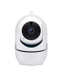 Видеоняня беспроводная Wi Fi повортная 360 градусов белый QVCAM IP NNY Qvatra