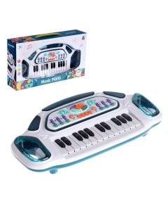 Музыкальная игрушка Пианино световые и звуковые эффекты Nobrand