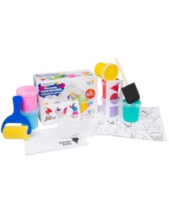 Набор для детского творчества Рисуем пальчиками Большой набор Genio kids