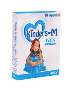 Стиральный порошок для детского белья Kinders M Wei 400 г KM W400 Бархiм