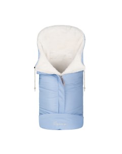 Конверт в коляску Sleeping Bag White Blue Mountain Натуральная шерсть Esspero