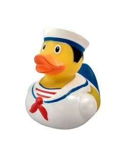Игрушка для ванны сувенир Матрос уточка 1988 Funny ducks