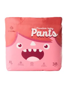 Подгузники трусики Premium baby Pants XL 13 18 кг 38 шт Supergreen