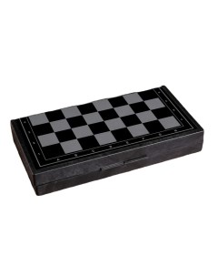 Настольная игра 3в1 Зов нарды шахматы шашки магнитная доска 19х19 см Nobrand